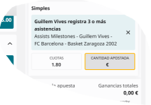 Captura de cuota