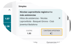 Captura de cuota
