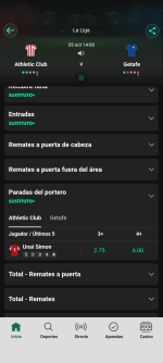 Captura de cuota