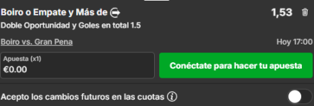 Captura de cuota
