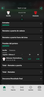 Captura de cuota