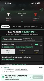 Captura de cuota