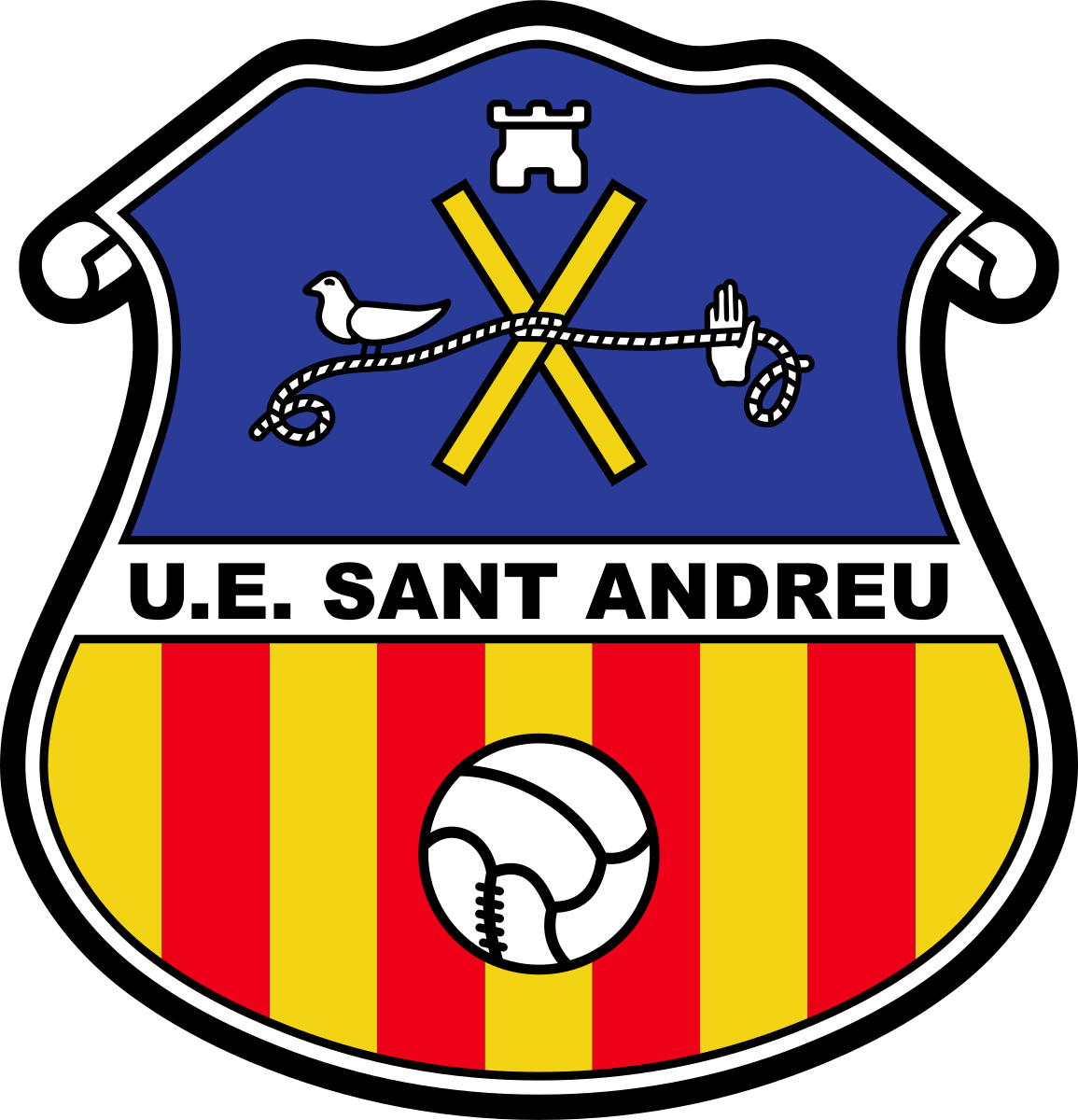 Escudo de Unió Esportiva Sant Andreu