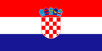 Bandera de Croacia (masculina)